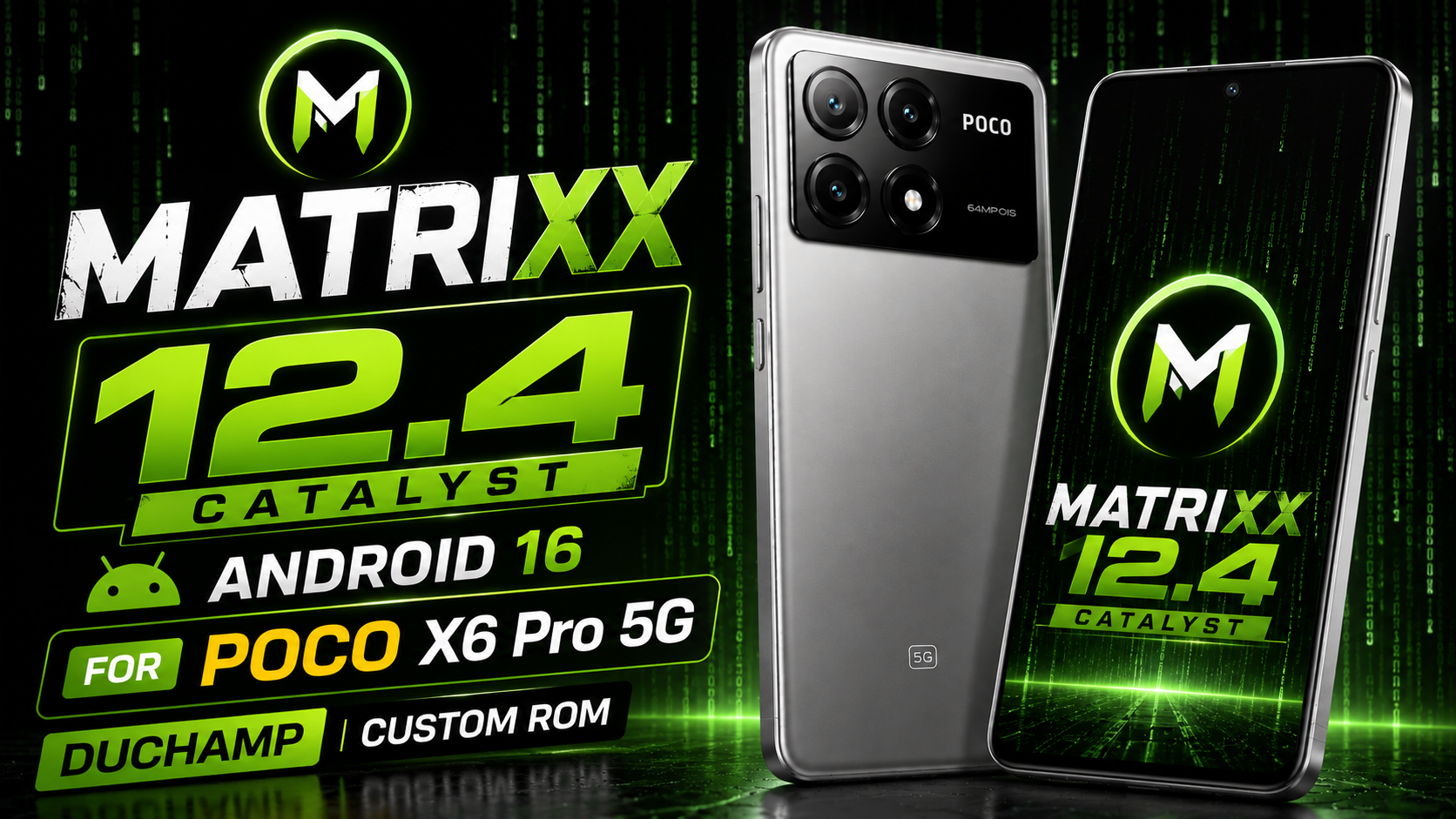 Zendroid HyperOS 3 for Poco X6 Pro 5G